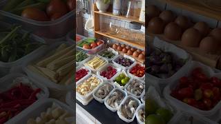 Organization food food foodblogger healthy kitchen [upl. by Nortna]