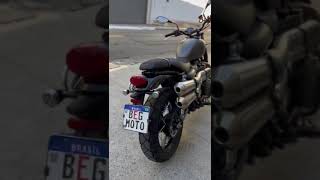 TRIUMPH STREET SCRAMBLER triumph streerscrambler motos [upl. by Rudich]