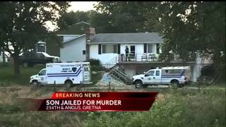 Officials Son in custody for Gretna mans death [upl. by Nnylyt948]