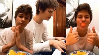 Ansel Elgort Instagram Live Stream  Thief Release  February 3 2017 [upl. by Novart]