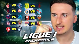 GROSSES COTES  9 PRONOSTICS FOOTBALL  Ligue 1 🇫🇷 [upl. by Vikky447]