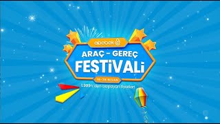 Araç Gereç Festivali Başladı [upl. by Attalanta]