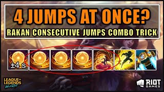 RAKAN BEST COMBO TRICK  WILD RIFT TIPS amp TRICKS [upl. by Novelia386]