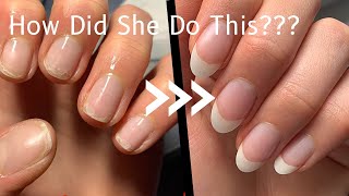 Natural Nail Transformation not what you think [upl. by Aihseken130]