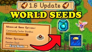 6 Stardew Valley 16 World Seeds That Make Your Life Easier [upl. by Ynatsed442]