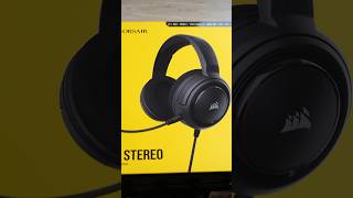 Corsair HS35 Stereo Gaming Headset Unboxing [upl. by Kathlene]