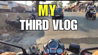 Riding My Bullet 350 Stealth Black  Third Vlog with Abbu Sharma [upl. by Player]