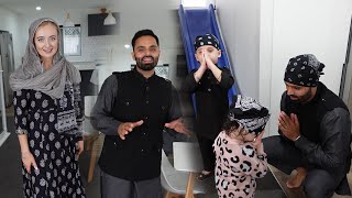 A LOVELY SUNDAY VLOG WITH FAMILY AND KIDS  Wearing Clothes From INDIA [upl. by Klump]