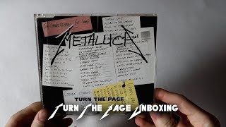 Metallica  Turn The Page Single Unboxing [upl. by Valenba]