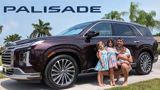 2024 Hyundai Palisade Review  Is the new Santa Fe better for families [upl. by Aneehc433]