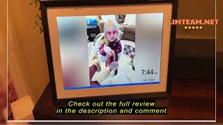 Review Nixplay Digital Picture Frame AIEnhanced Stunning HD Touch Screen Display  Perfect Digita [upl. by Harbard315]