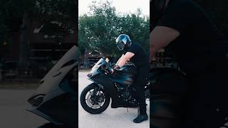 2024 ZX6R New Matt Black Fairings zx6r kawasakininja motorcycle 2024 agvhelmets nbt motovlog [upl. by Ahsilla]