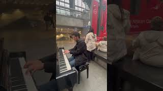 Lonely Guy Plays Eleanor Rigby At The Public Piano [upl. by Felice]