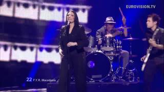 Kaliopi  Crno I Belo  Live  FYR Macedonia  Grand Final  2012 Eurovision Song Contest [upl. by Suciram]