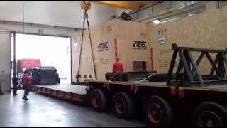 FR Autotrasporti snc in netetradecom from italy industry crane transport mobilcrane [upl. by Nolyarg683]