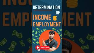 Determination of Income And Employment  Notes  Economics Notes  economy trending study latest [upl. by Nrubua]