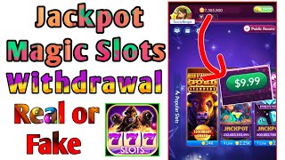 Jackpot Magic Slots Withdrawal  Real or fake [upl. by Laflam]