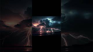 lightning falling from the sky onto a specific area interpretationofdreams islamicvideo [upl. by Ahsiekam]