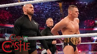 Imperium reunites with Gunther WWE Clash at the Castle 2022 WWE Network Exclusive [upl. by Shelli212]