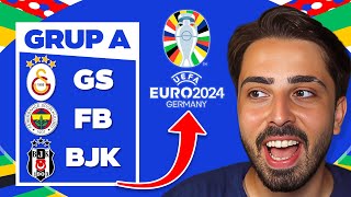 SÜPER LİG EURO 2024 FORMATIYLA OYNANSAYDI NE OLURDU  FC 24 KARİYER MODU [upl. by Epps]