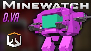 DVa  Overwatch in Minecraft Ep 7 [upl. by Tanitansy]