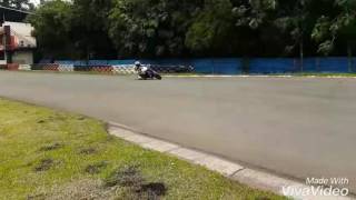 Galang hendra practice in Sentul Karting circuit with R25 [upl. by Phil]