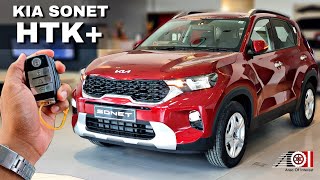 New Kia Sonet HTK Plus Mid Variant  On Road Price List  Mileage  Features  7DCT Auto [upl. by Micheil]