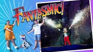 Disney World Orlando ✨️ Fantasmic show April [upl. by Ecniuq]