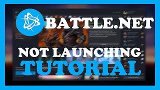 Battlenet  How to Fix Not Launching  Complete TUTORIAL 2022 [upl. by Enale]