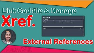 External Reference  Xref  AutoCAD  Hindi [upl. by Aliban]