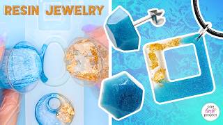 DIY Resin Jewelry  How to Make Resin Jewelry [upl. by Eyak]