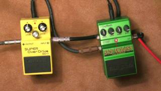 Boss SD1 vs Digitech Bad Monkey [upl. by Tremain]