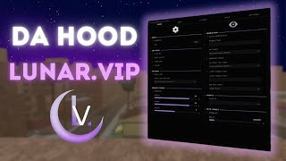 WORKING DA HOOD LUNARVIP BEST LOCK SCRIPT FREE • SOLARA SUPPORT [upl. by Karlow]