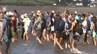 Sponsored Walk Morecambe Bay 14 July 2013 [upl. by Ruscher695]