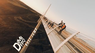 BASE jump FPV quot Viaduc de Millau quot 2020 [upl. by Eiliab]