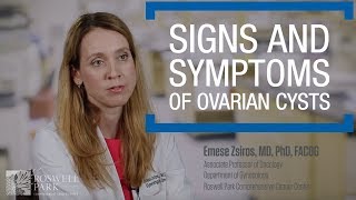 Signs and Symptoms of Ovarian Cysts [upl. by Drofnas248]