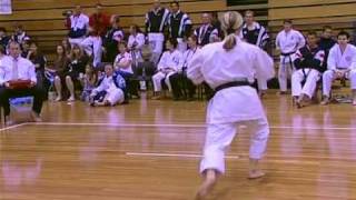 GKR Karate kata Sochin Kristy Brierley [upl. by Imeaj473]