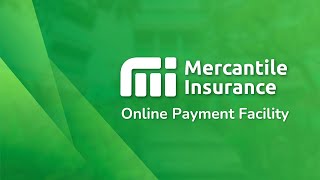 Mercantile Insurance Online Payment Facility [upl. by Merriam]