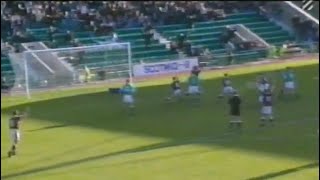 Hibs 2 v Hearts 2 premier division Full scotsportLive show 1st Oct1995 [upl. by Niatsirk1]