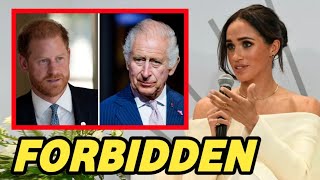 FORBIDDEN🛑 Meghan Markle forbids Prince Harry from mending broken relationship with King Charles [upl. by Ralleigh]