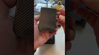 Carbon Fiber Backplane Transparent Magsafe Power Bank Unboxing shorts [upl. by Elttil745]