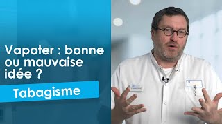 Vapoter  bonne ou mauvaise idée   Parlons santé  HCL [upl. by Annaihr]