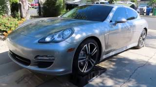 How to Change the OIL on a Porsche Panamera S [upl. by Idram]