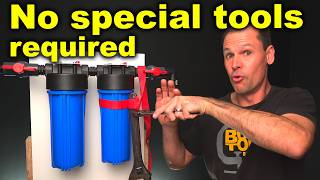 Stuck Water Filters  How to remove  NO special tools required [upl. by Attiuqaj955]