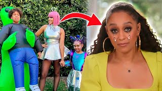 Tia Mowry Cant Believe Shes Single AF For Halloween [upl. by Dnalrah]