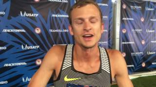 A disappointed Erik Sowinski criticizes USATF after 2016 US Olympic Trials [upl. by Ynohtnacram662]