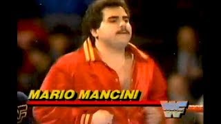 Wrestling “Jobber” Mario Mancini 1985 [upl. by Nalani751]