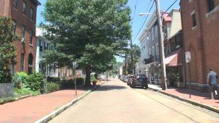 Annapolis MD  The Streets of Historic Annapolis  Pt 2 Maryland Ave [upl. by Dnumyar]