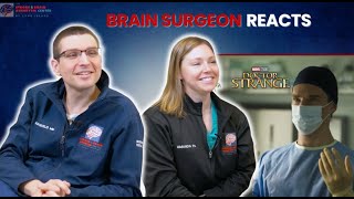 Brain Surgeon Reacts Dr Strange [upl. by Namad]