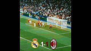 Realmadrid VS AC Milan🥶  shorts football edit championsleague [upl. by Latrena]